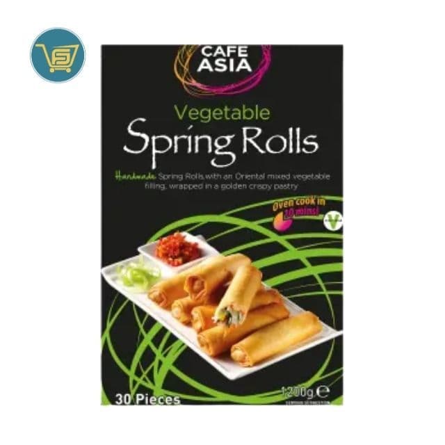 Cafe Asia Frozen Vegetable Mini Spring Rolls 30s by Cafe Asia, view 1