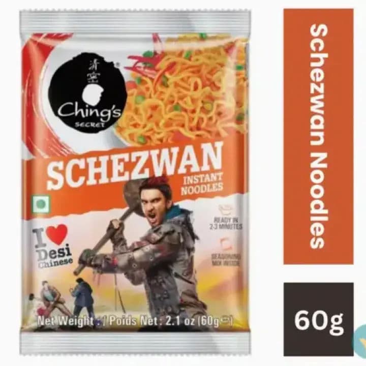 Ching's Schezwan Noodles 60g by Chings, view 2