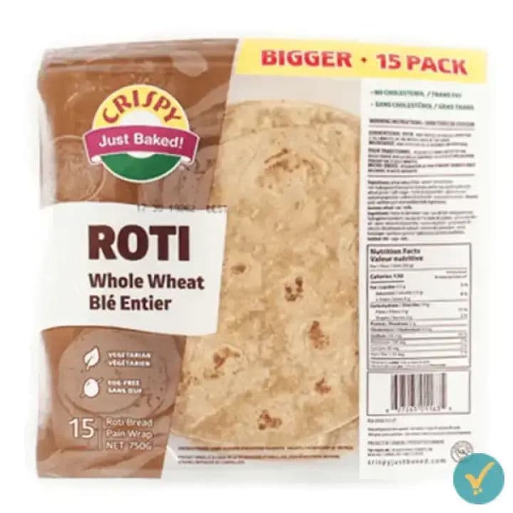 Crispy Chapati Brown 15s by Crispy, view 2