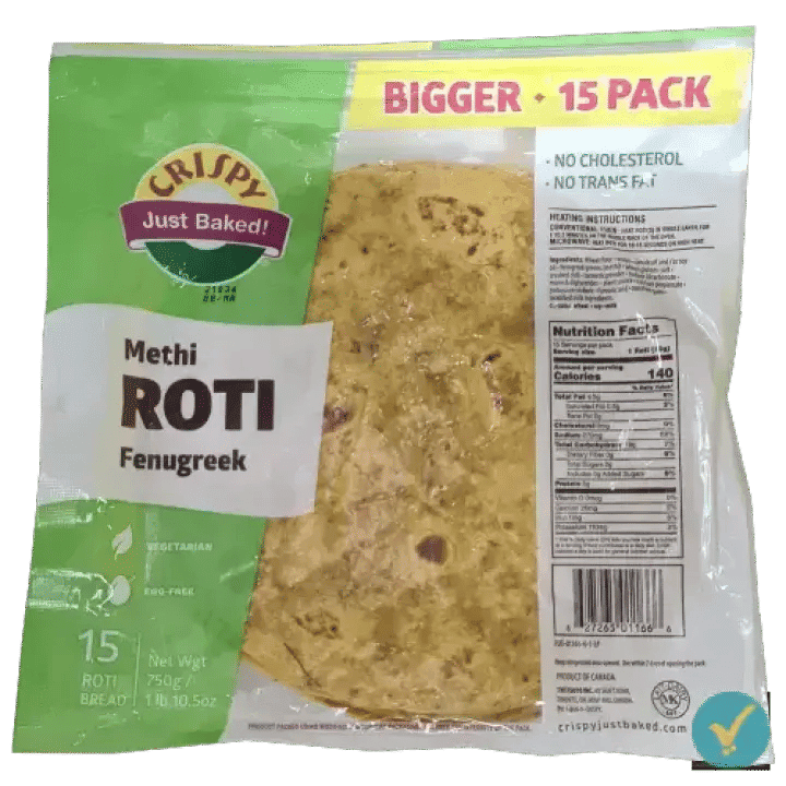 Crispy Methi Roti 15s by Crispy, view 2