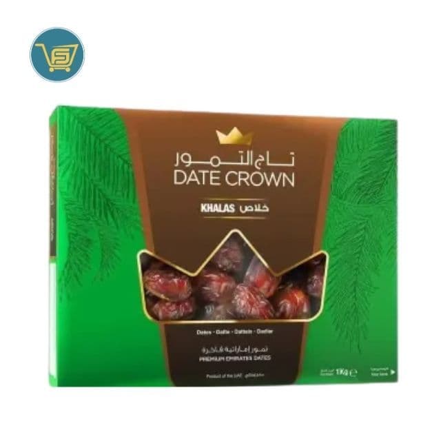 Date Crown Khalas Dates 1kg by Date Crown, view 1