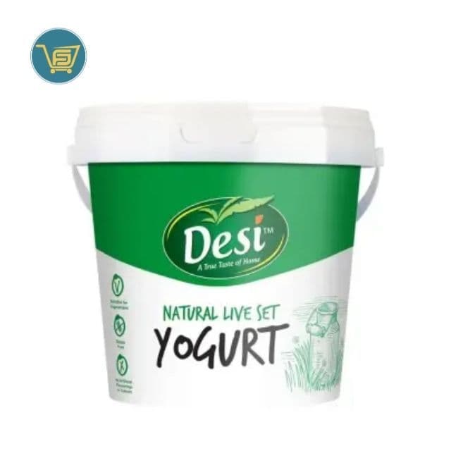 Desi Natural Yogurt 1kg by Desi, view 1