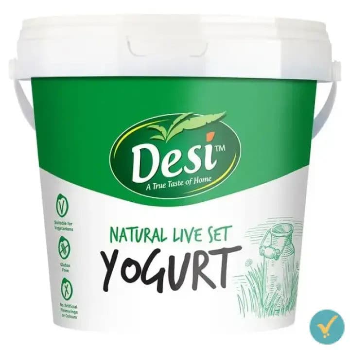 Desi Natural Yogurt 1kg by Desi, view 2