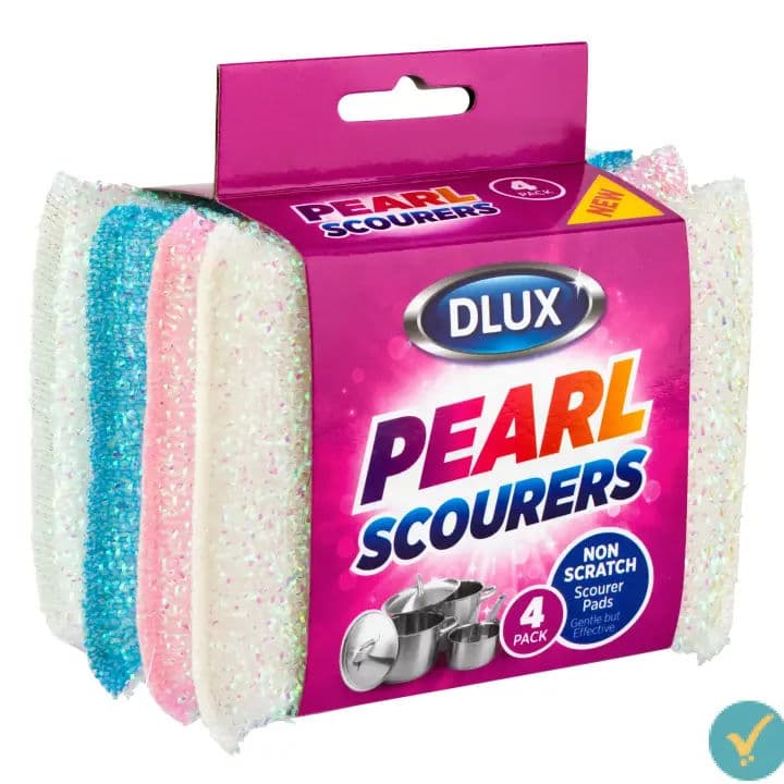 Dlux Pearl Scourers 4pk by Dlux, view 2