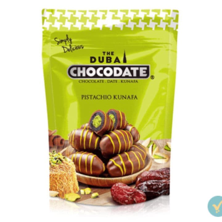 Dubai Choco Date Pistachio Kunafa 90g by Dubai Chocodate, view 2