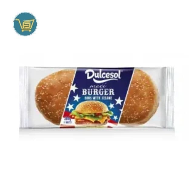 Dulcesol Mega Buns Sesame Seeds 4pc by Dulcesol, view 1