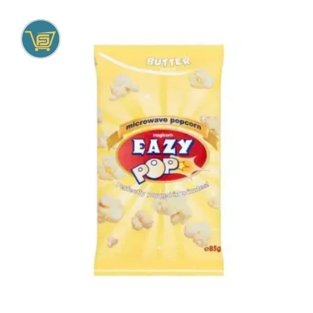 Eazy Pop Microwave Popcorn Butter 85g by Eazypop, view 1