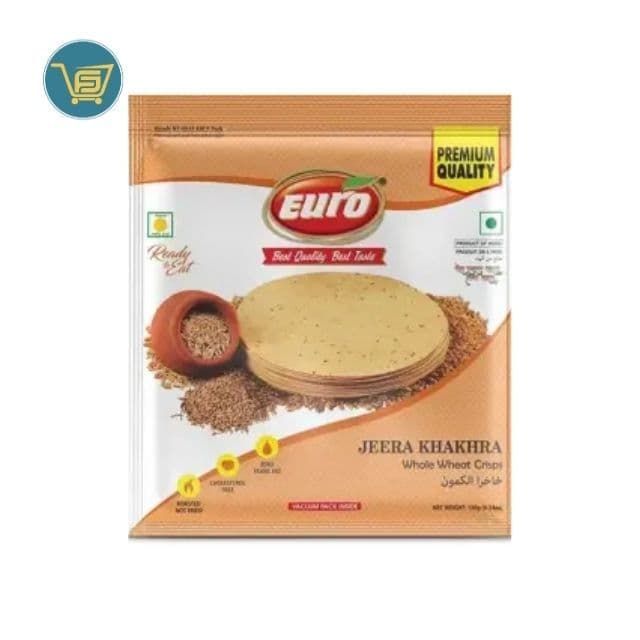 Euro Cumin (Jeera) Khakhra 180g by Euro, view 1
