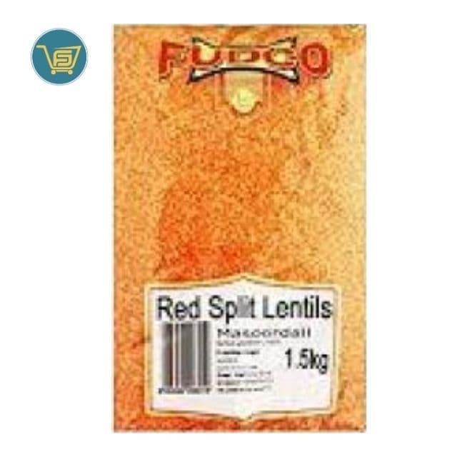 Fudco Masoor Dall (Red Lentils) 1.5kg by Fudco