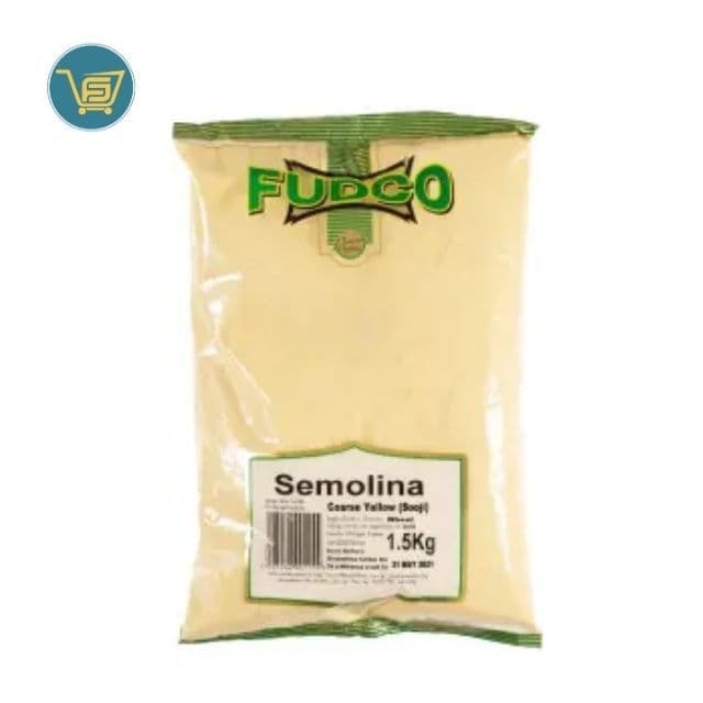 Fudco Semolina Coarse Yellow 1.5kg by Fudco, view 1