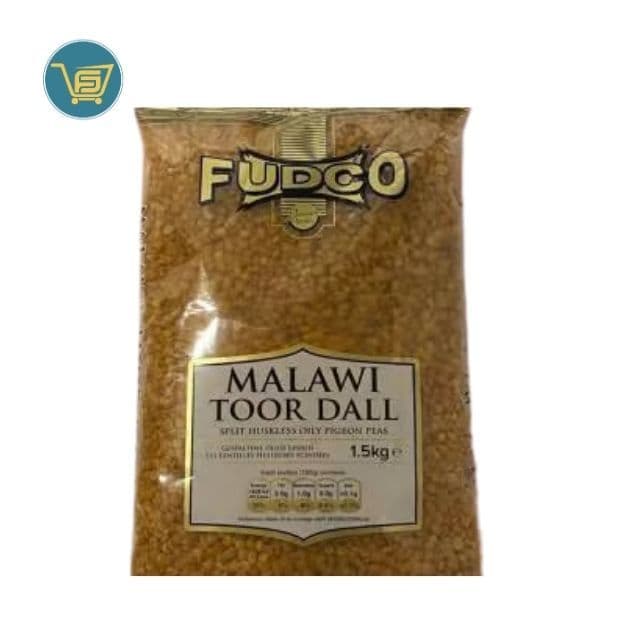 Fudco Toor Dal Malawi Oily 1.5kg by Fudco