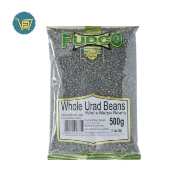 Fudco Urad Beans Whole 500g by Fudco