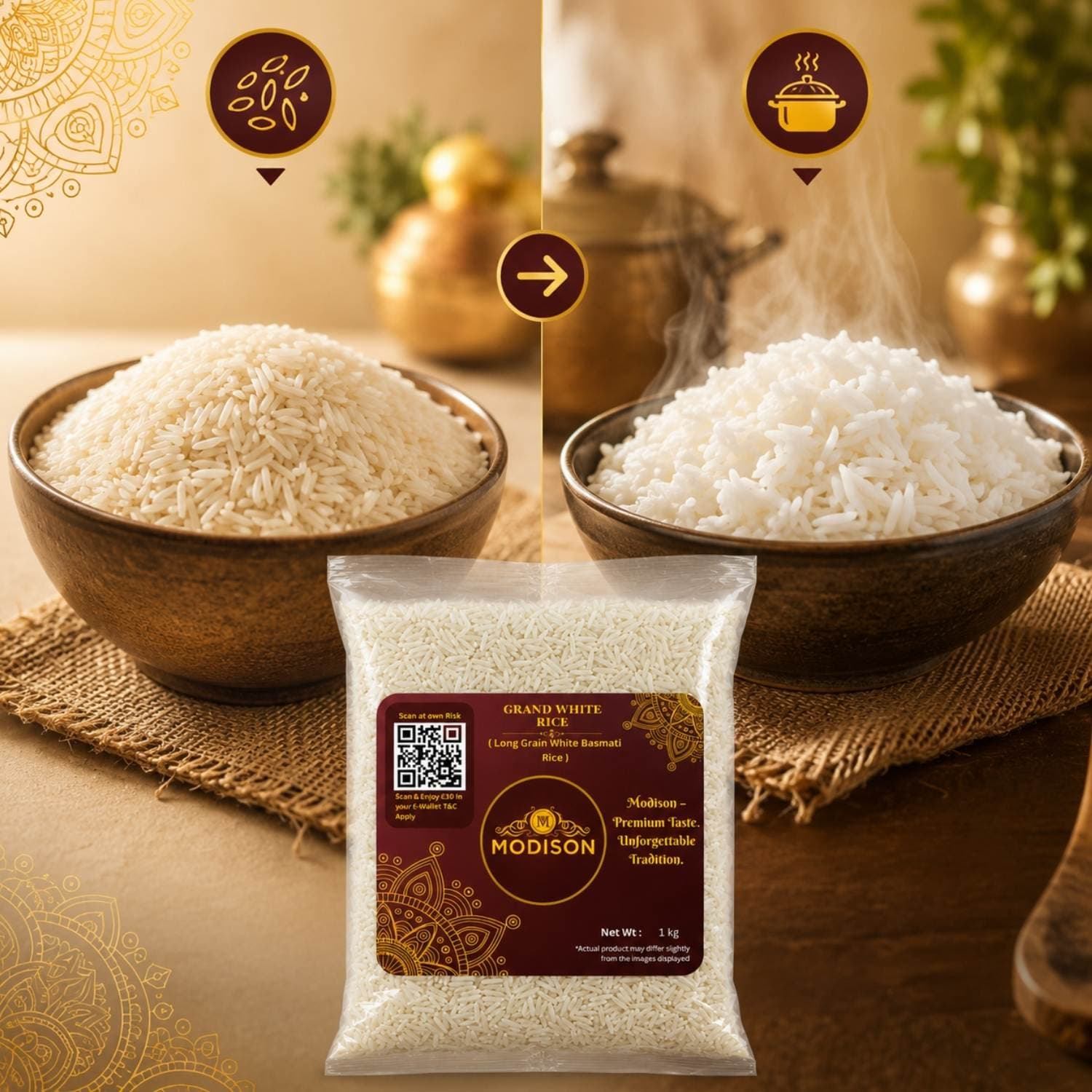 Grand White Rice by Modison, view 2