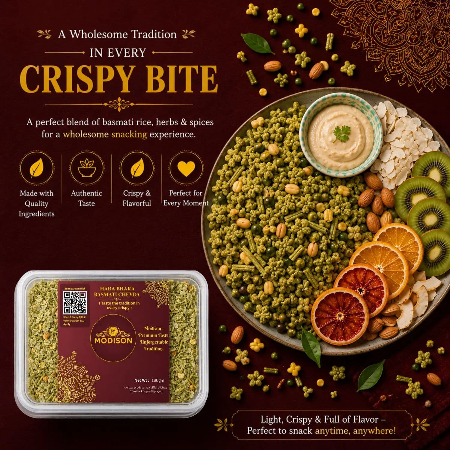 HARA BHARA BASMATI CHIVADA by Modison, view 3