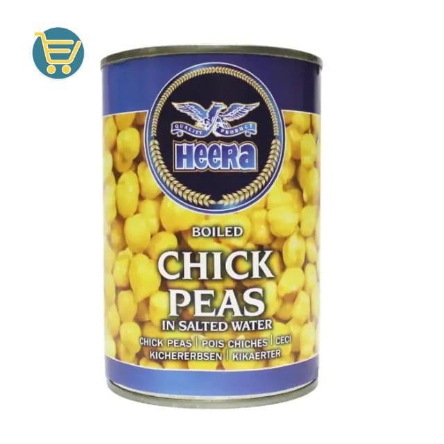 Heera Boiled Chick Peas 400g by Heera, view 2