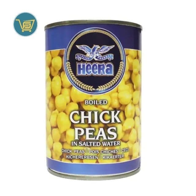Heera Boiled Chick Peas 400g by Heera, view 1
