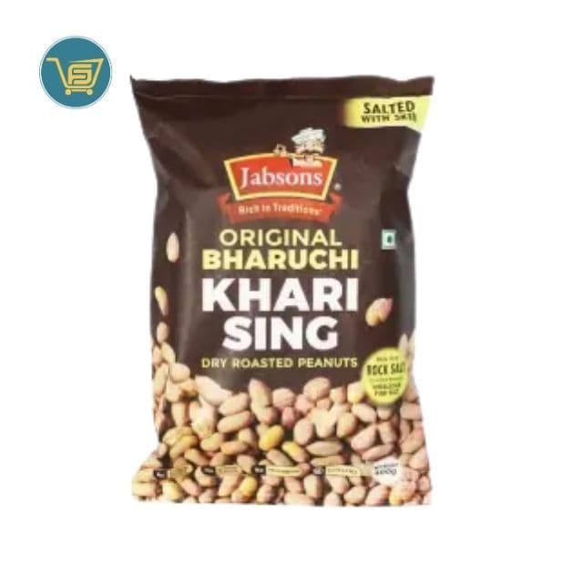 Jabsons Bharuchi Salted & Roasted Peanuts 400g by Jabsons, view 1