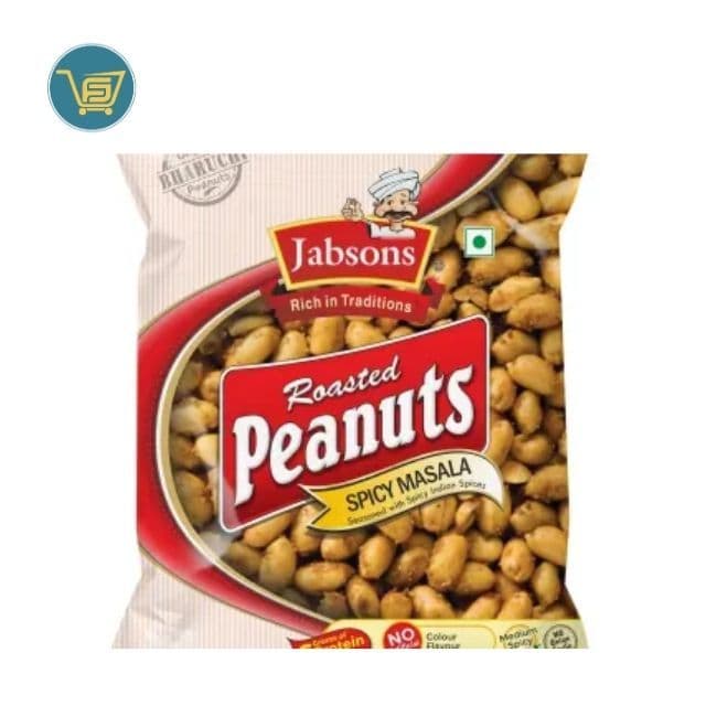 Jabsons Spicy Masala Peanuts 140g by Jabsons, view 1