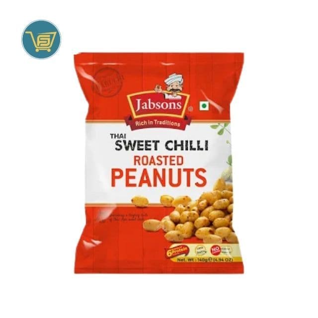 Jabsons Thai Sweet Chilli Peanuts 140g by Jabsons, view 1