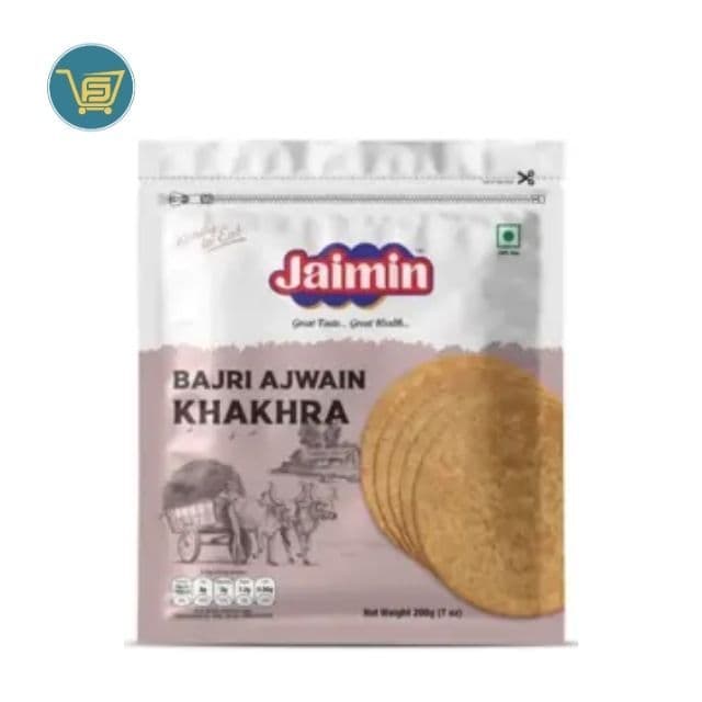Jaimin Bajri Ajwain Khakhra 200g by Jaimin, view 1