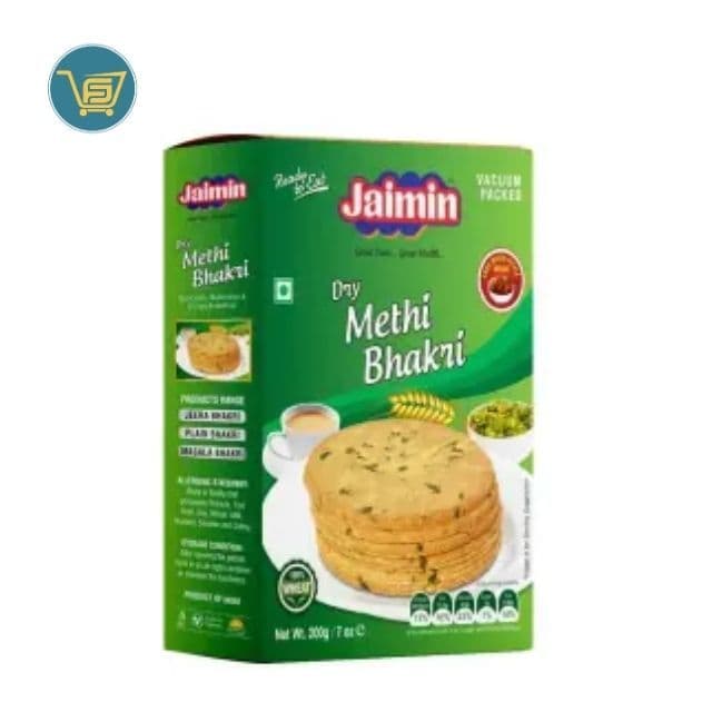 Jaimin Dry Methi Bhakri 200g by Jaimin, view 1