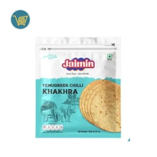 Jaimin Fenugreek Chilli Khakhra 180g by Jaimin, view 1