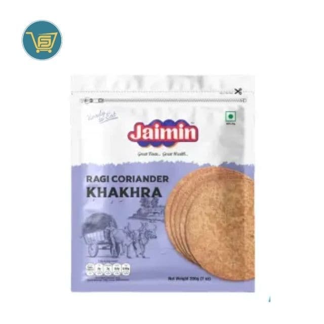 Jaimin Khakhra Ragi Coriander 200g by Jaimin, view 1