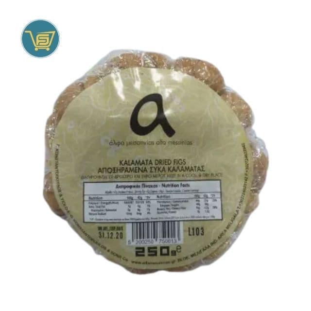 Kalamata Figs Dried 250g by Kalamata, view 1