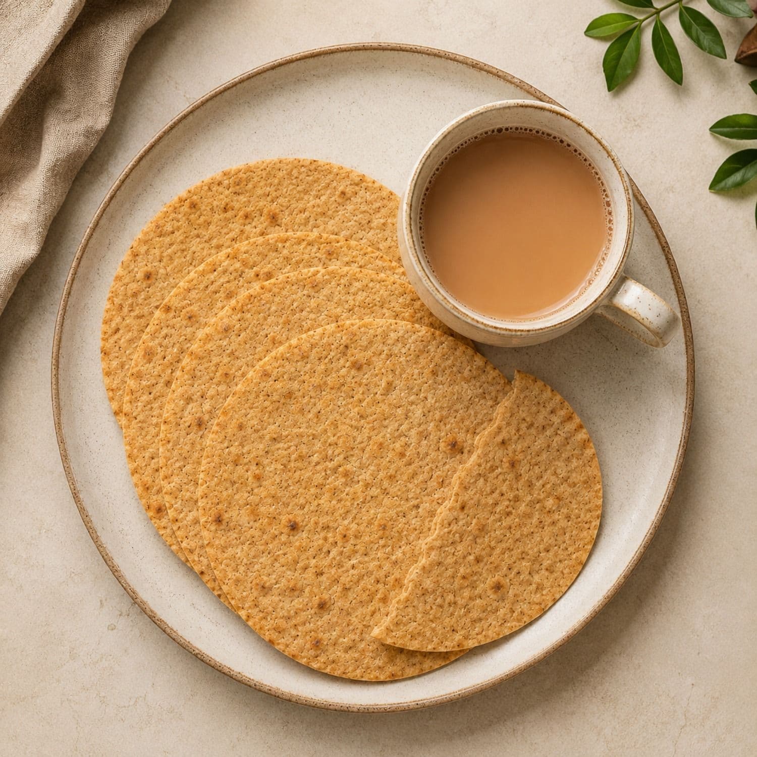 Khakhra Whole Wheat Plain by Modison, view 3