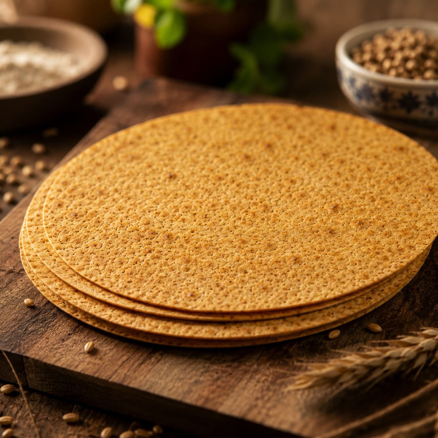 Khakhra Whole Wheat Plain by Modison, view 5