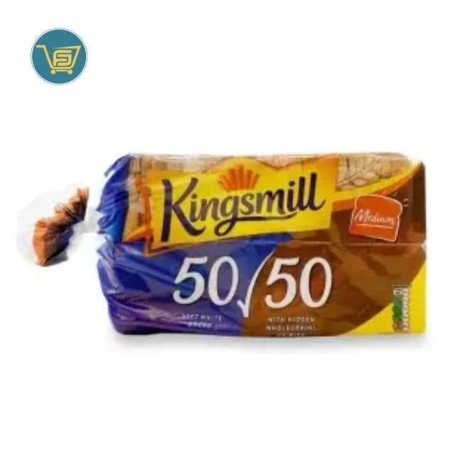 Kingsmill Soft 50 50 Bread Medium 800g by Kingsmill
