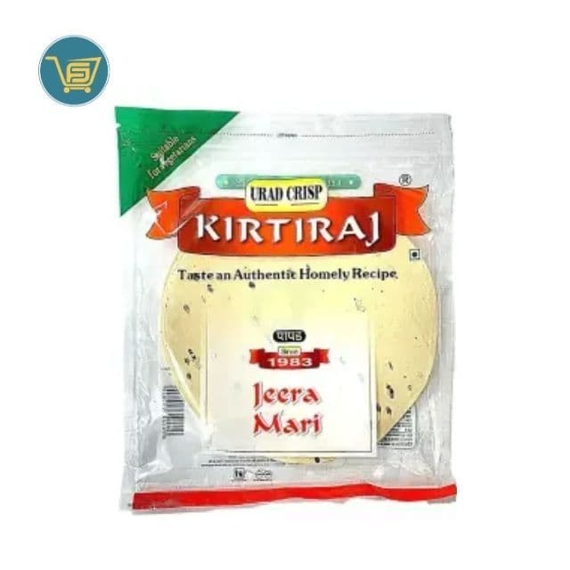Kirtiraj Jeera Papad 200g by Kirtiraj, view 1