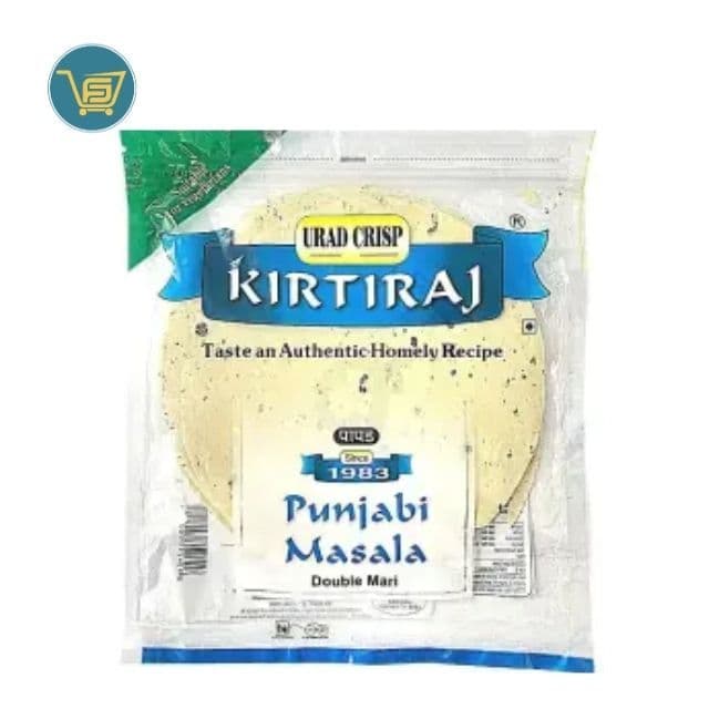 Kirtiraj Punjabi Masala Papad 200g by Kirtiraj, view 1