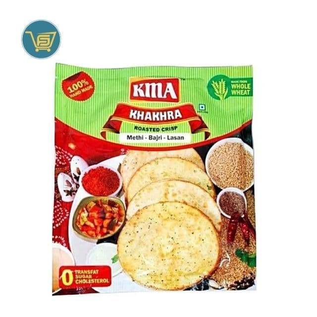 KMA Methi Bajri Lasan Khakhra 200g by KMA, view 1