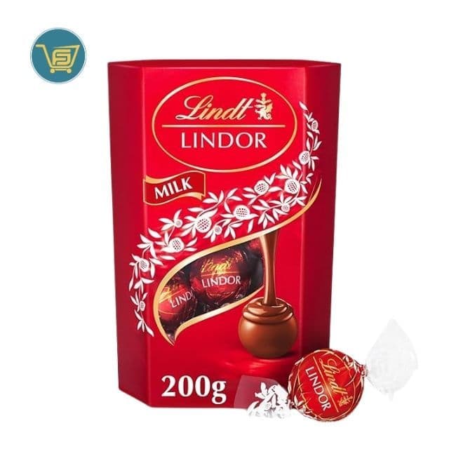 Lindt Lindor Milk Chocolate 200g by Lindt, view 1