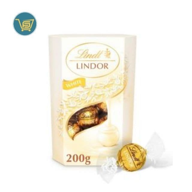Lindt Lindor White Chocolate 200g by Lindt, view 1