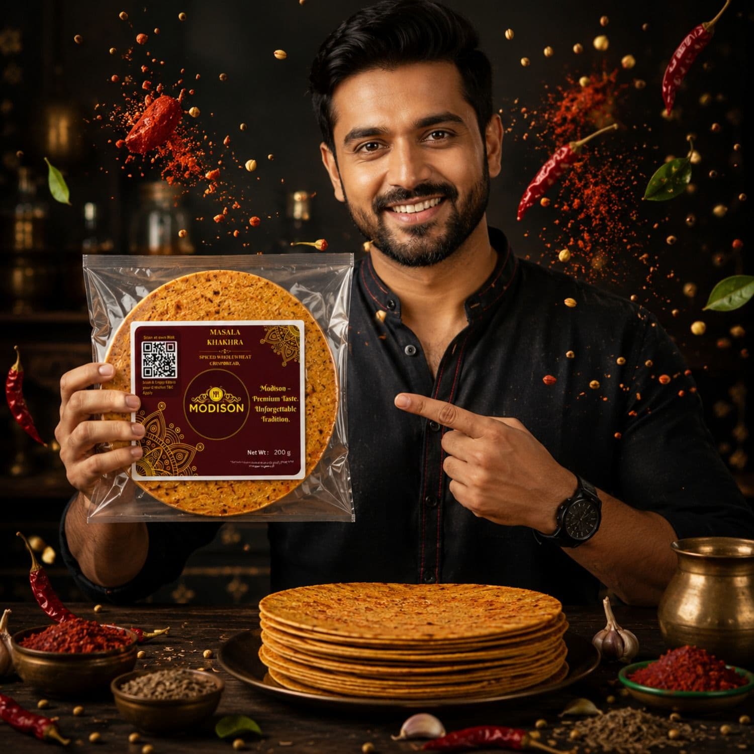 Masala Khakhra by Modison, view 2