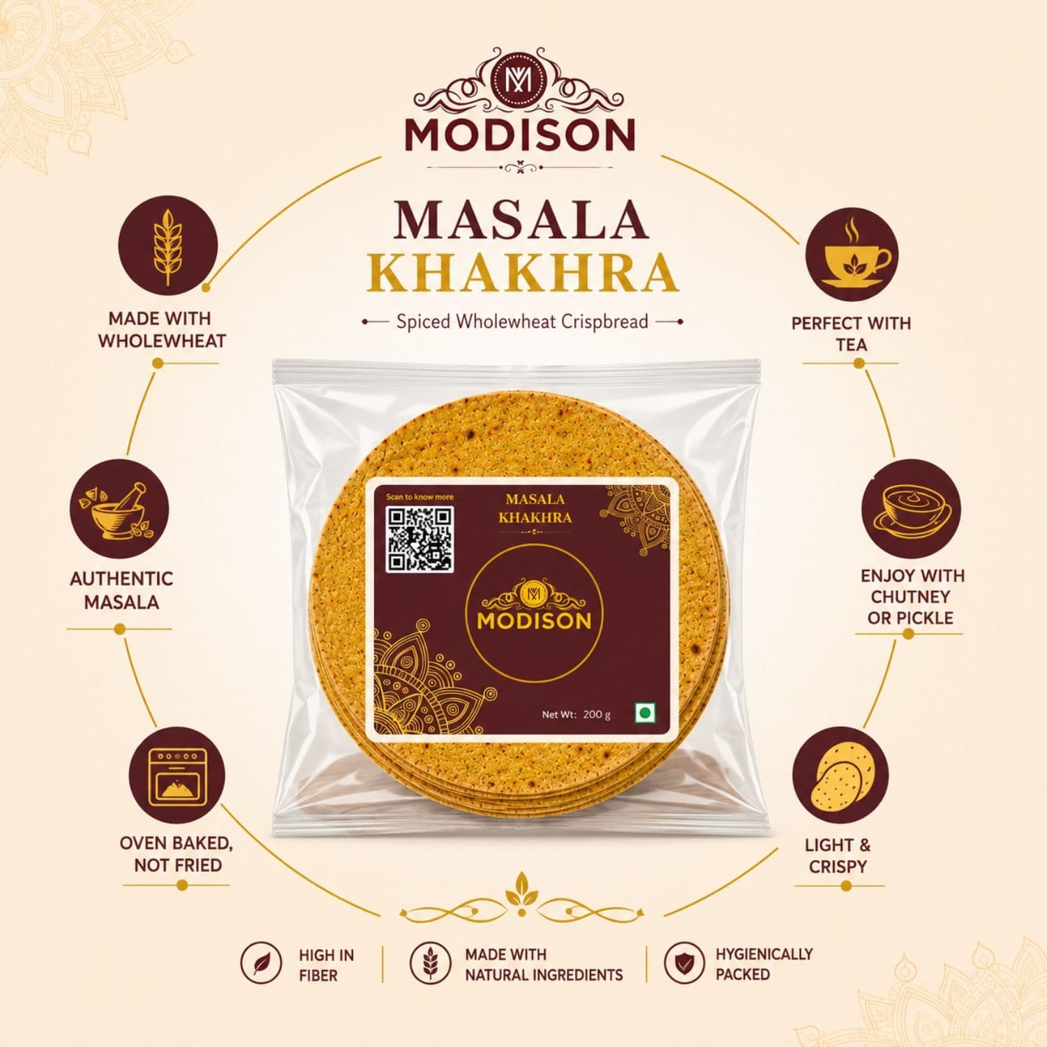 Masala Khakhra by Modison, view 5