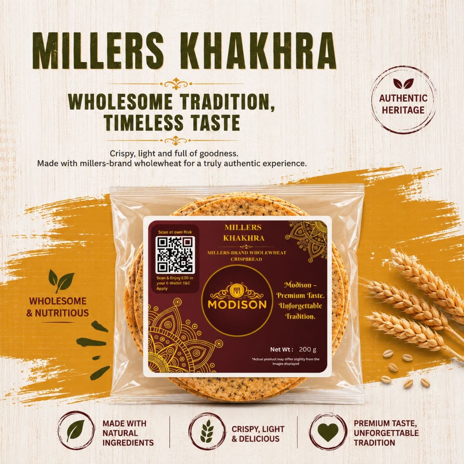 Millers Khakhra by Modison, view 3