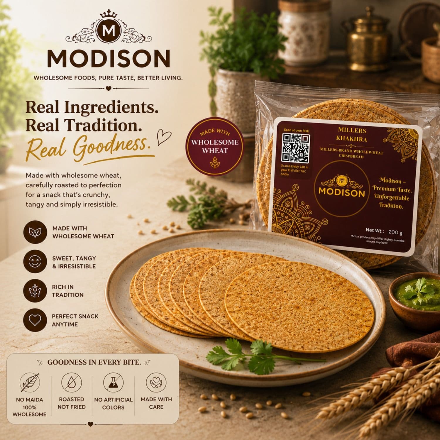 Millers Khakhra by Modison, view 8