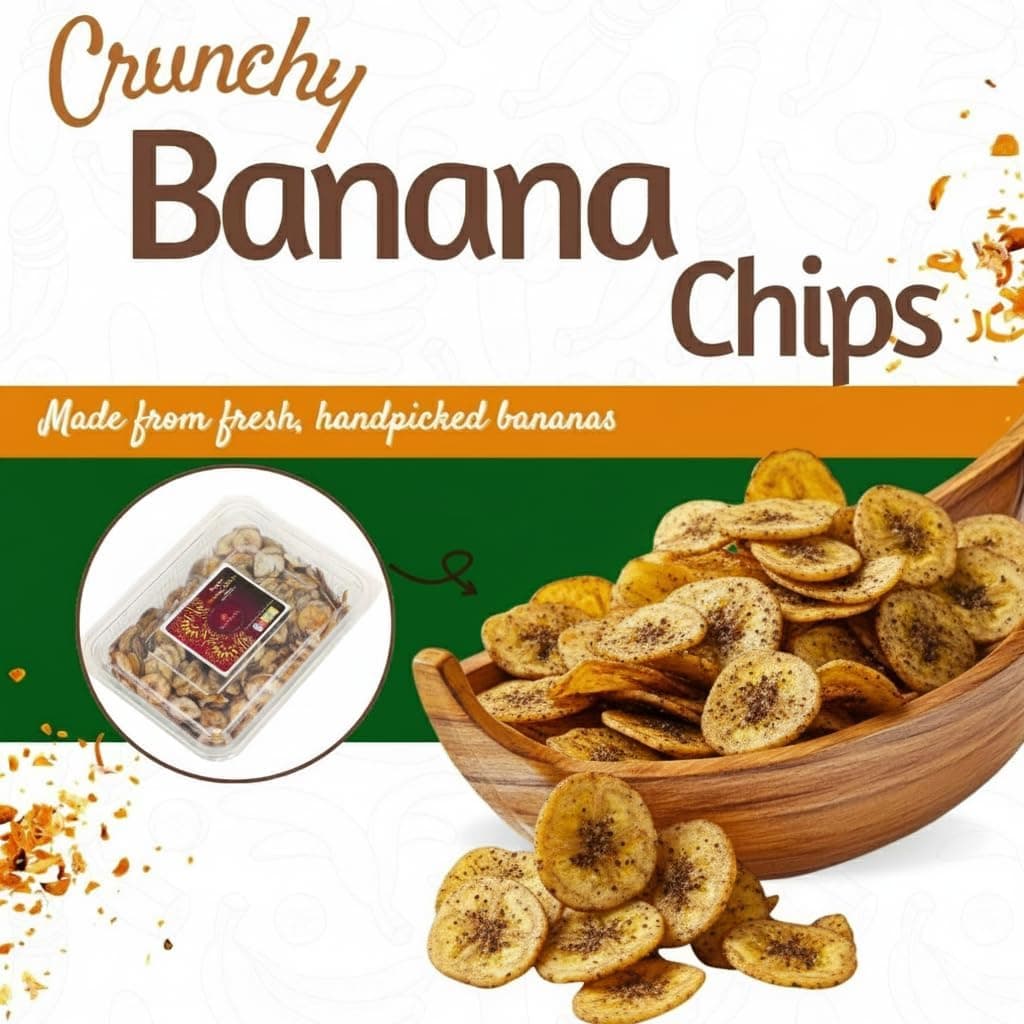 MODISON Banana Black Pepper Wafers Indian Snacks Crispy 360g by Modison, view 4