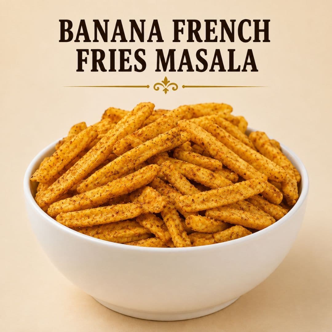MODISON BANANA FRENCH FRIES INDIAN SNACKS MASALA KELA