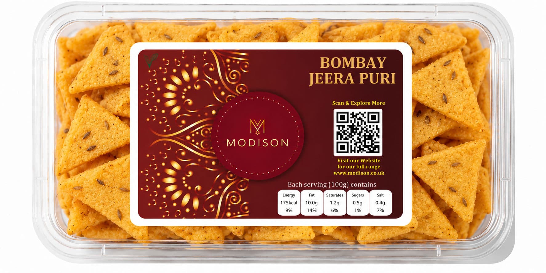 MODISON BOMBAY JEERA PURI product image 1