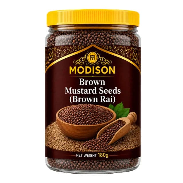 Modison Brown Mustard Seeds (Brown Rai)