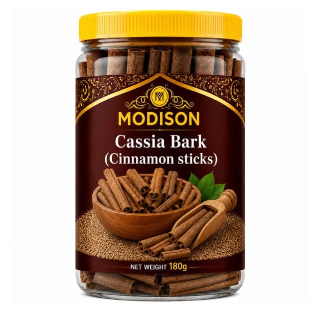 Modison Cassia Bark (Cinnamon sticks) - 100g