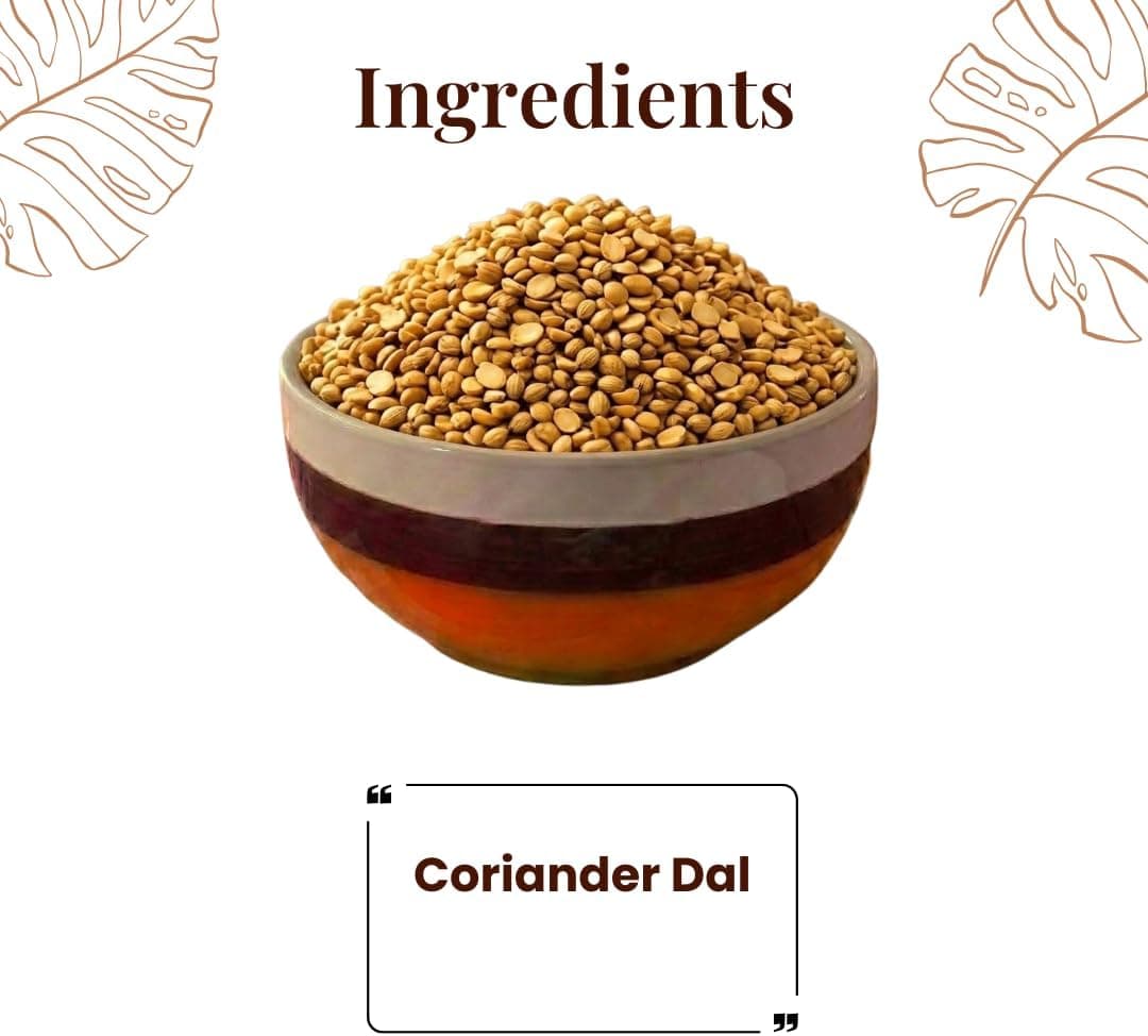 MODISON Coriander Dal Mukhwas Roasted Dhana Dal 200g by Modison, view 3