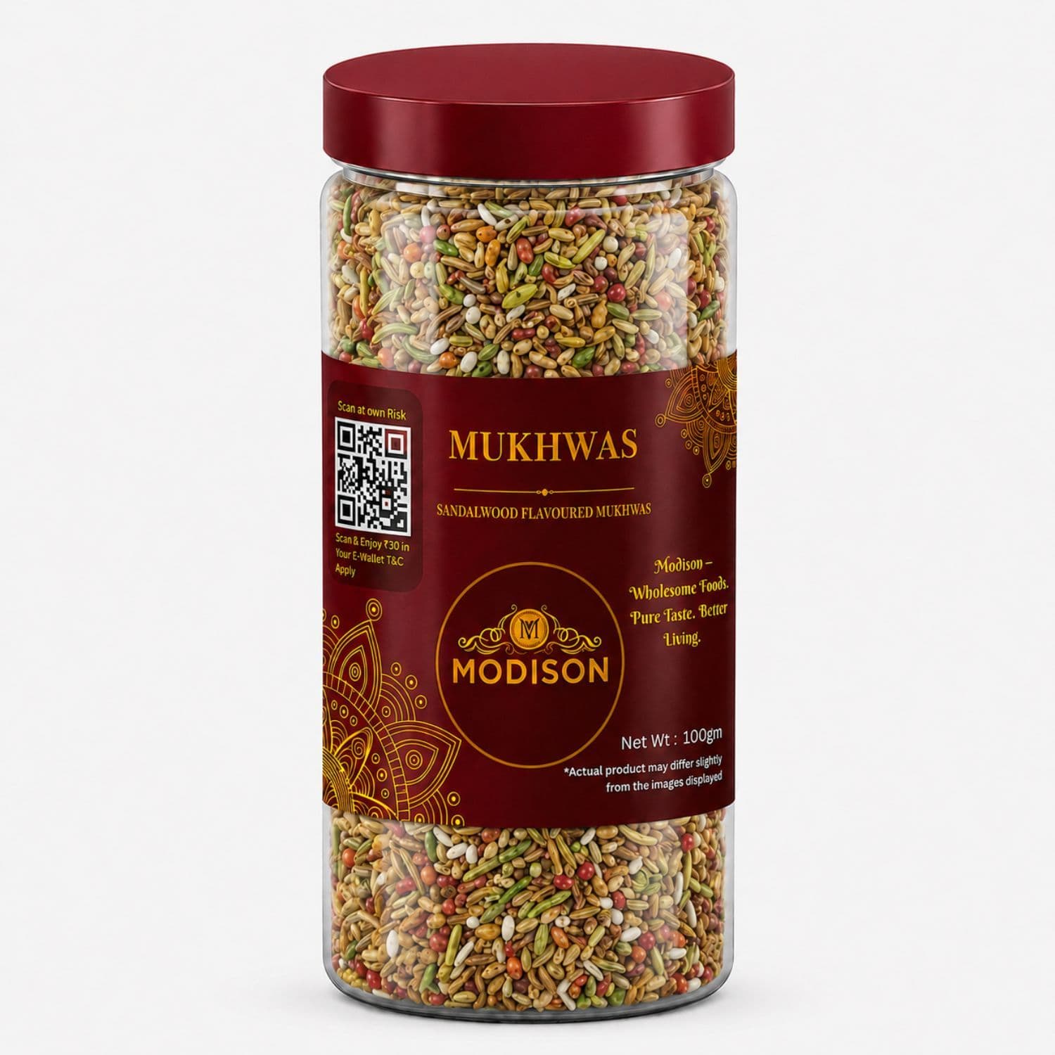 MODISON Fennel Coriander Blend Indian Mouth Freshener 100g by Modison, view 1