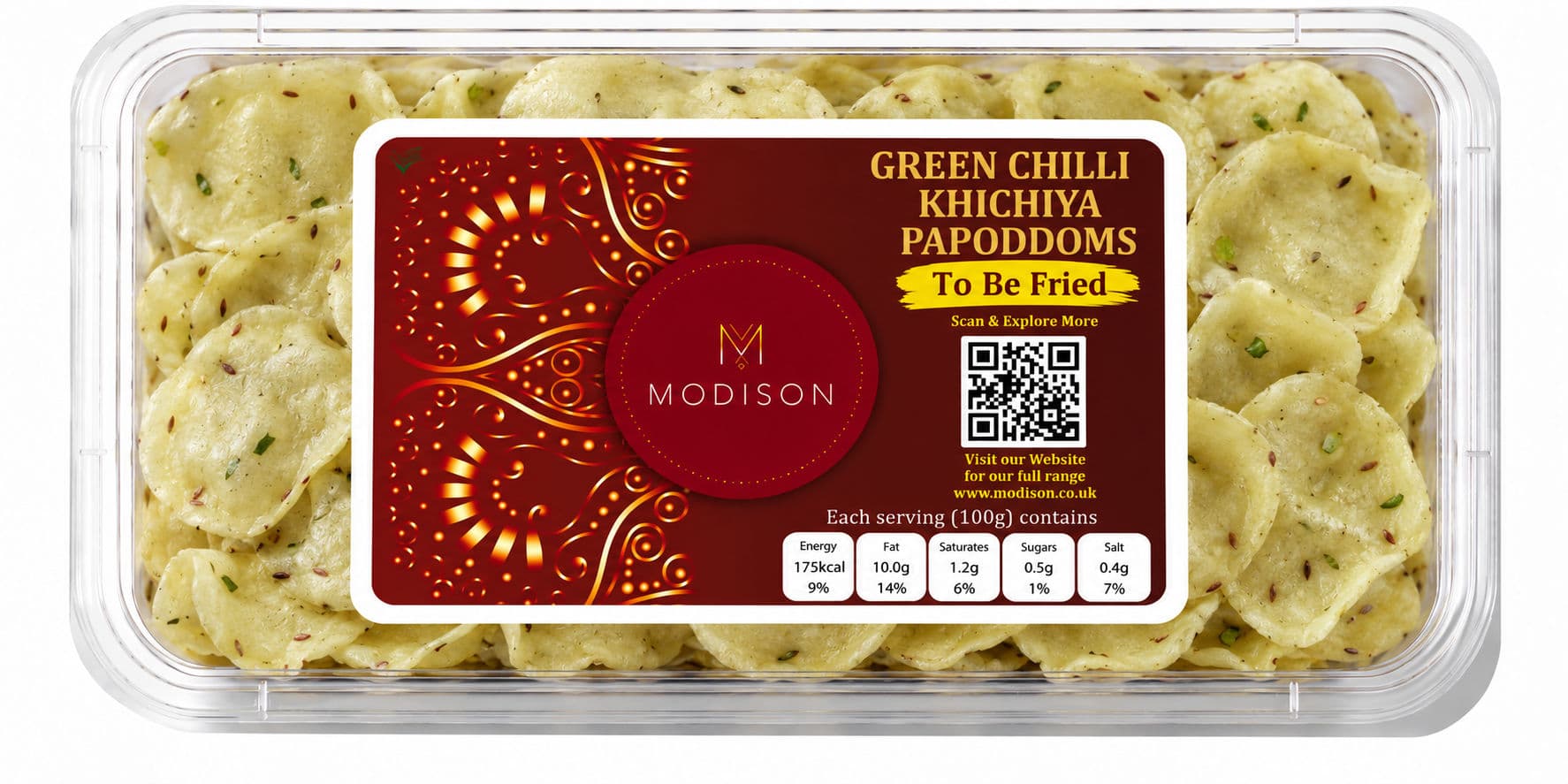 MODISON KHICHIYA PAPODDAM GREEN CHILLI