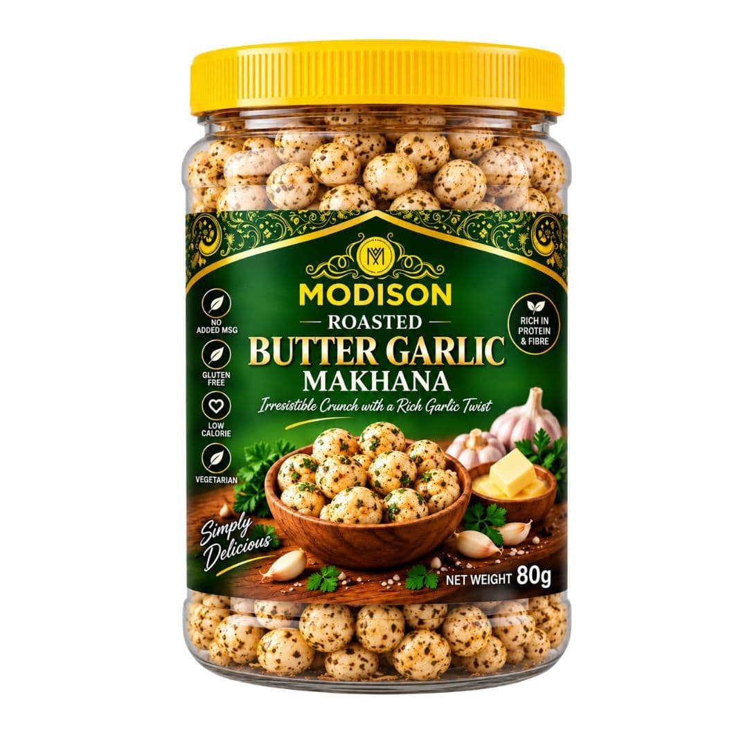 MODISON MAKHANA BUTTER GARLIC FLAVOUR alternate image