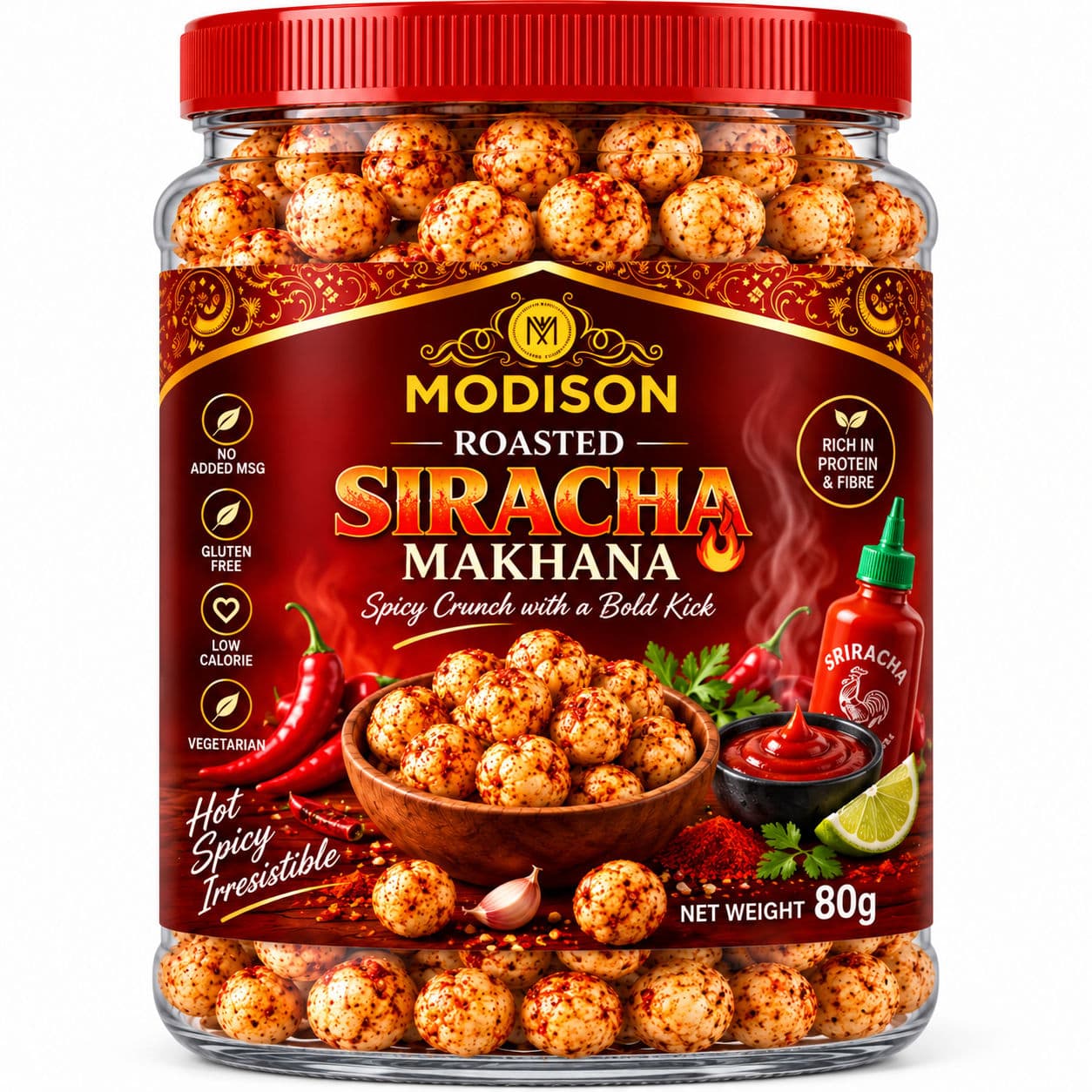 MODISON MAKHANA SIRACHA FLAVOUR product image 1